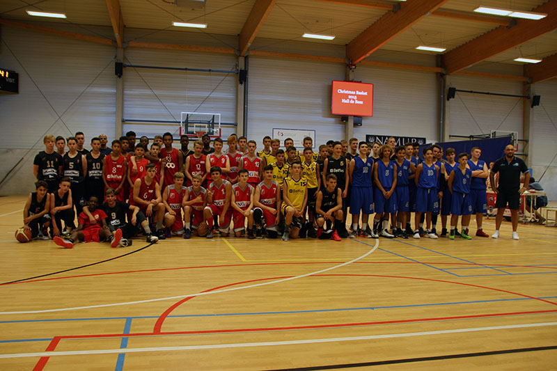Les équipes U16Reg du tournoi du 28 août 2016